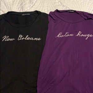 Louisiana Shirts Lot